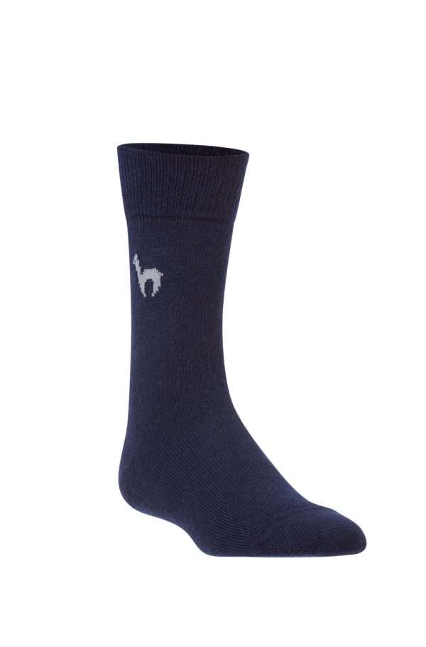 Businesssocken-blau