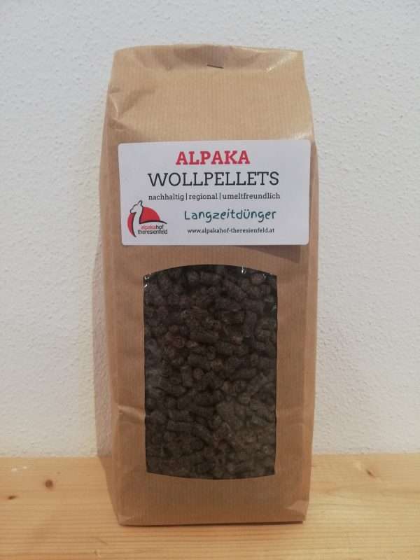 Alpaka Wollpellets